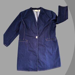 CHICOS Women's Denim Top/Jacket, Size Large